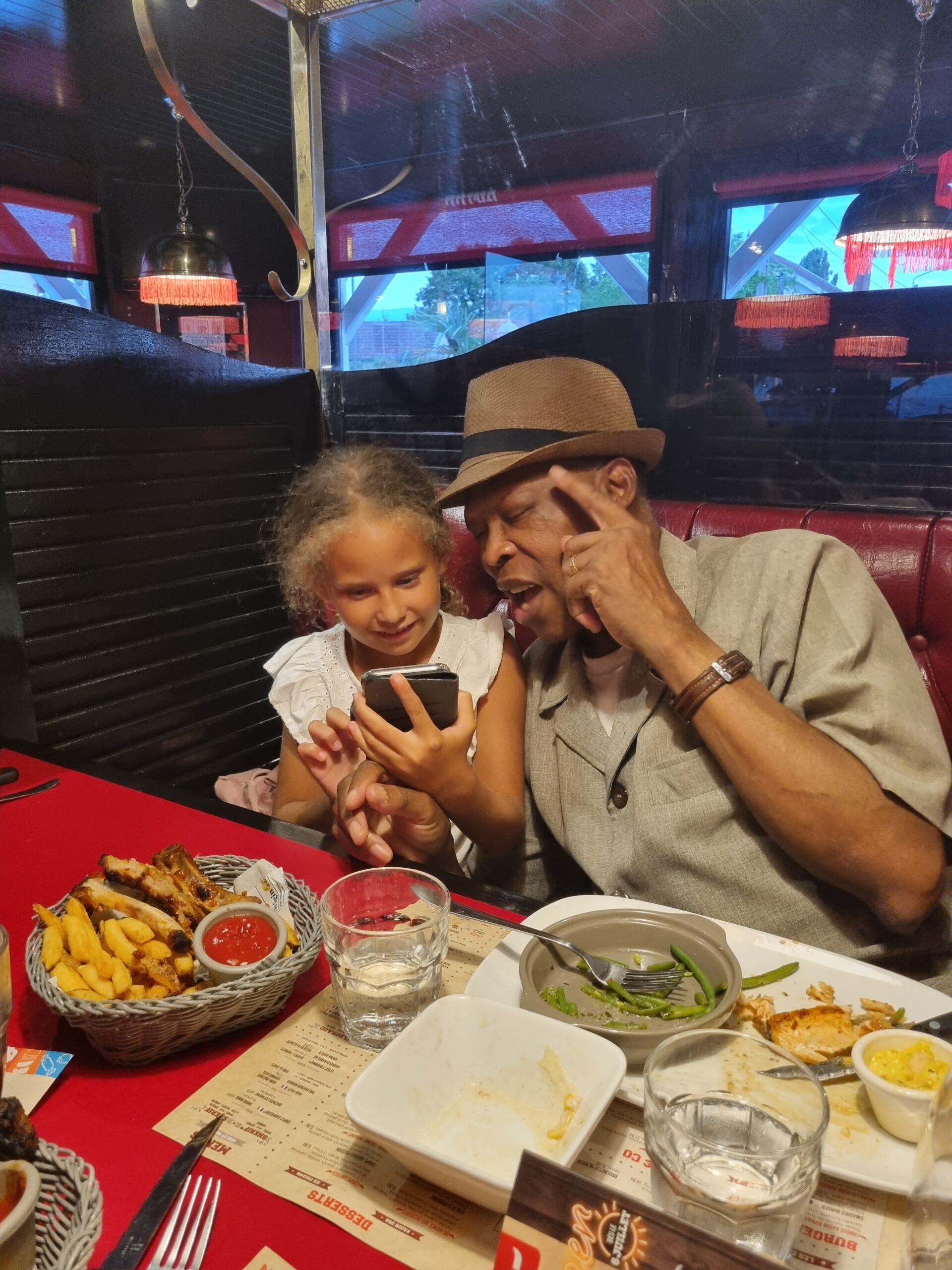 Abdou Raimy and Leila-Rose Raimy